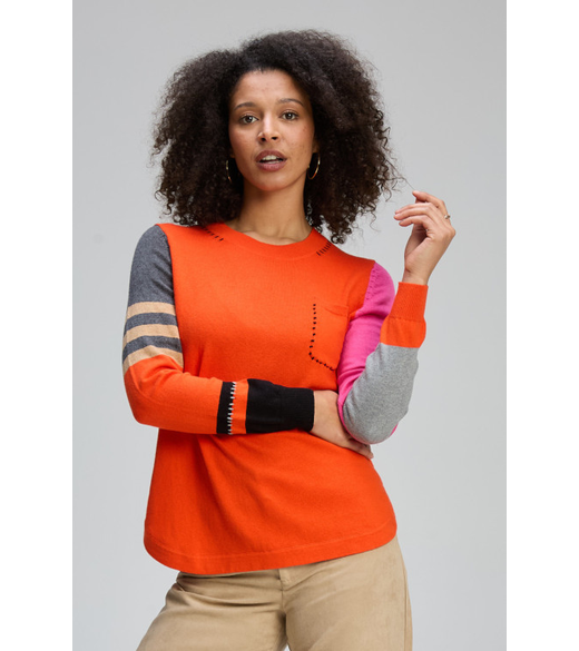 Pocket detail jumper