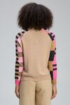 Colour block  jumper