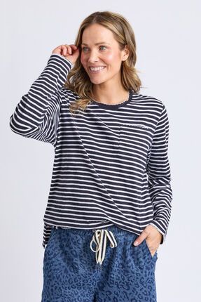 Drea long sleeve tee-tops-Gaby's