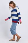 Elvie block stripe knit