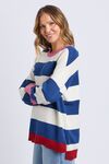 Elvie block stripe knit
