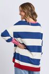 Elvie block stripe knit