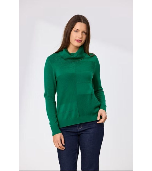 Ollie roll neck merino jumper