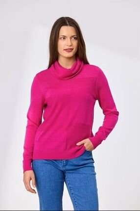 Ollie roll neck merino jumper-tops-Gaby's