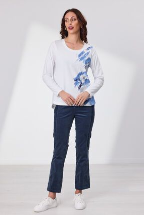 Tempo l/slv tee-tops-Gaby's