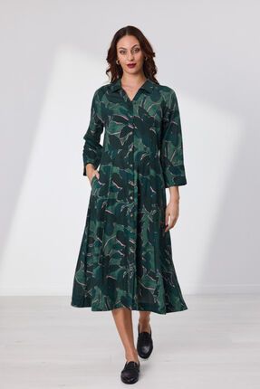 Evergreen dress-dresses-Gaby's