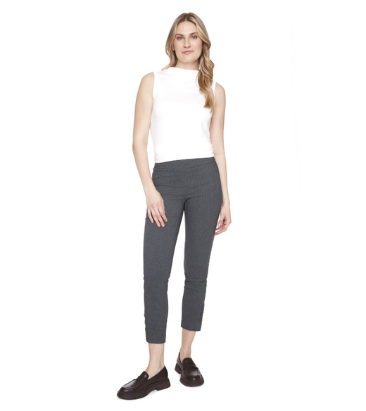 Mist side slit ankle pant
