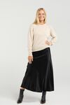 Astor pleat sleeve knit