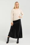 Astor pleat sleeve knit