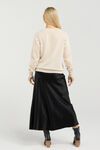 Astor pleat sleeve knit