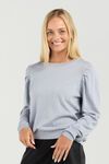 Astor pleat sleeve knit