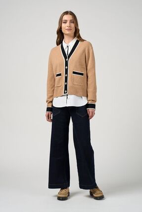 College cardi-knitwear-Gaby's