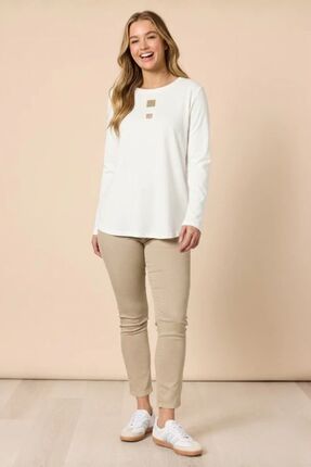 Hearts square tee-tops-Gaby's