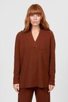 Cross over V neck  jumper