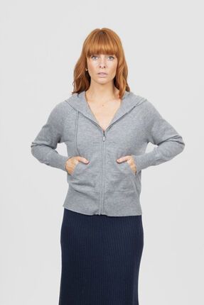 Hayley zip hoodie-knitwear-Gaby's