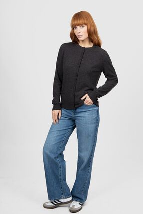 Kate crew neck cardi-knitwear-Gaby's