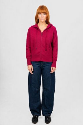 Hayley zip hoodie-knitwear-Gaby's