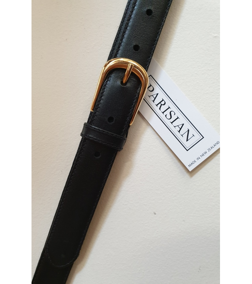 Classic belt, gold buckle