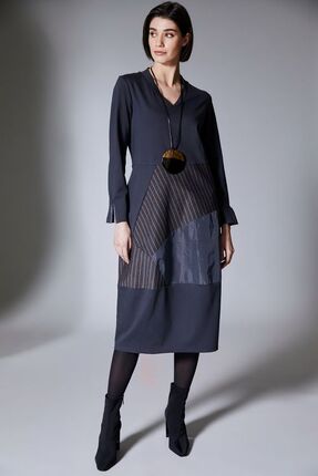 Pin striped dress-dresses-Gaby's