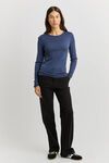 Merino crew top