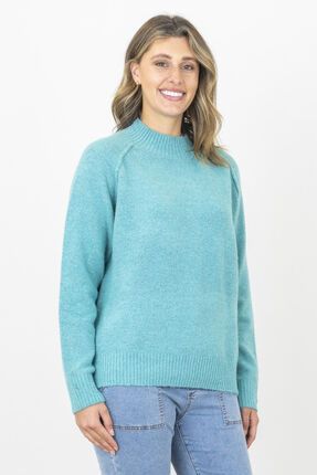 High crew jumper-knitwear-Gaby's