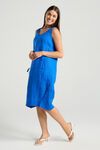 Lillian bubble hem s/less dress