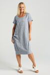 Sabina bubble hem dress