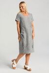 Sabina bubble hem dress