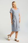 Sabina bubble hem dress