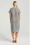 Sabina bubble hem dress