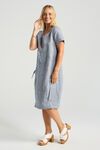 Sabina bubble hem dress