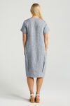 Sabina bubble hem dress