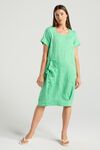 Sabina bubble hem dress