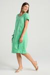 Sabina bubble hem dress