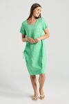 Sabina bubble hem dress
