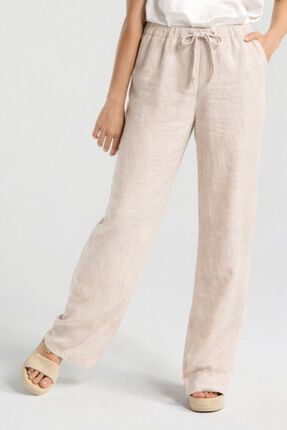 Leila cross dye linen pant-pants-and-leggings-Gaby's