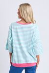 Mazie stripe ringer sweat