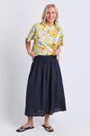 Flair shirred skirt