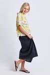 Flair shirred skirt