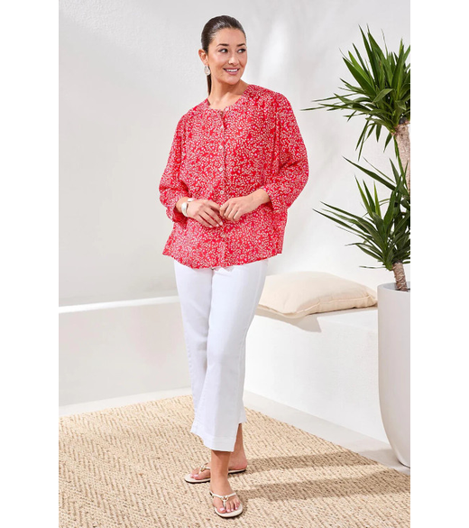 Flowy dolman sleeve top