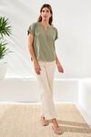 Popover blouse
