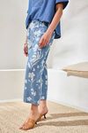 Flowy wide crop pant