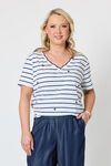 Marina stripe tee