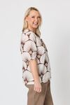 Tuscan print top