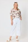 Tuscan print top