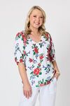 Fiesta print top