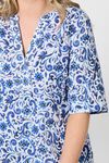 Monterey print dress