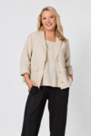 Danielle linen jacket