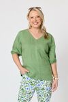 Anna linen top