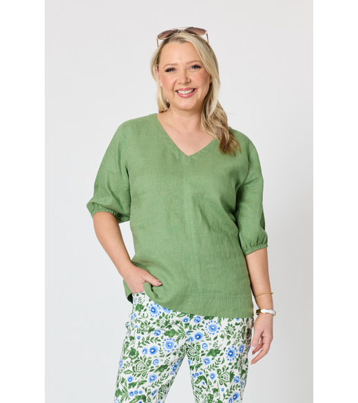 Anna linen top